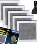 Large 10 By 10 Inch Drywall Patch Kit Self Adhesive Fiberglass Wall Patch For Quick Repair Of Damaged Drywall And Ceiling Holes