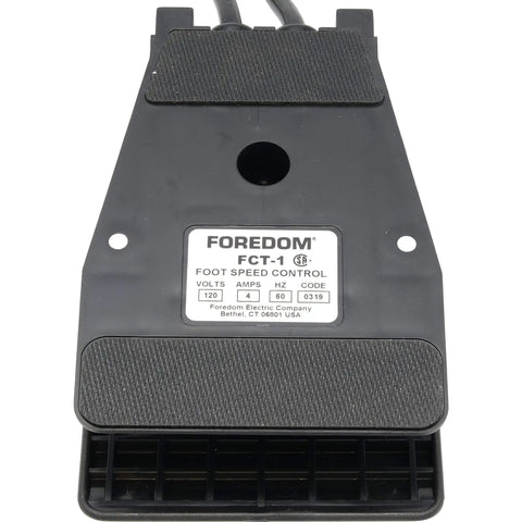 Variable Speed Foot Pedal Controller For 115V Machines With Pro Grade Built Tough Rugged Plastic Housing 3 Prong