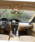 Interior view of car showing Roof Repair Kit For Car Headliner Rivet Buckle Set DIY Quick And Easy Install For Ceiling Fabric Repair.