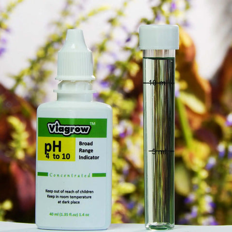 PH Test Kit Drops With Vial 160 Tests 4.0 To 10.0 PH Range 1.4 Oz White Easy To Use Drops For Hydroponics And Ponds No Guesswork