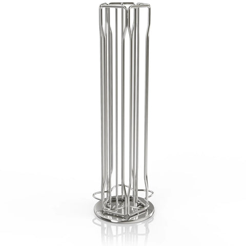 Rotating Nespresso Capsule Carousel With 360 Degree Rotation Holds 50 OriginalLine Pods Plus Central Compartment For Extra Storage