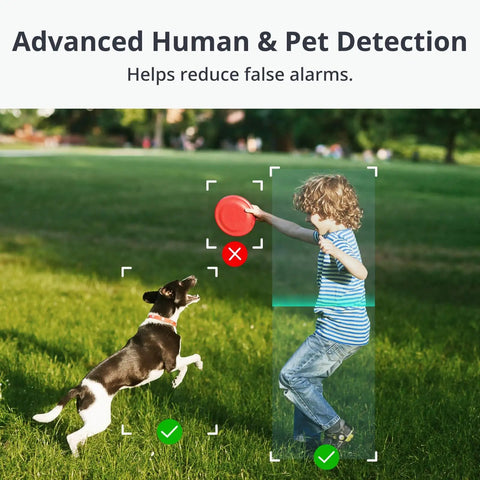Wireless Outdoor Spotlight Security Camera With 1080P HD, 10000mAh Battery, Human And Pet Detection in use in a park
