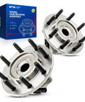 Front Wheel Bearing Hub Assembly For Dodge Ram 1500 2006 2008 4WD 2500 3500 8 Lug With ABS Direct Replacement