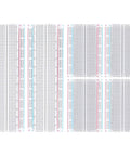Ultimate Breadboard Kit For Makers 6 Piece Solderless Breadboard Set with 2 large 830-point boards and 4 small 400-point boards