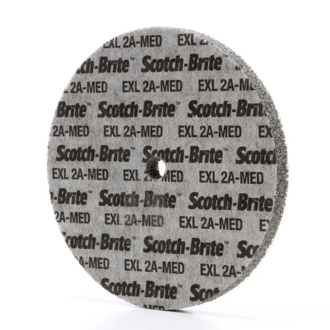 Unitized Silicon Carbide Wheel Pro Grade For Metal Deburring Finishing And Polishing, 2 Inch Diameter, 16100 RPM, fine grit