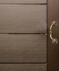 Four Piece Old School Vintage Drawer Pulls Set Antique Wardrobe Handles Alloy Cabinet Hardware on wooden door