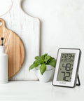 Indoor Temperature Station With Humidity Alerts For Home Comfort Real Time Temp And Humidity Readouts Customizable Alerts And Easy Setup
