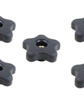 Five Pack Heavy Duty 1/4 20 Thread Five Star Thumb Screws For T Track Table Saws Router Tables And Shop Built Woodworking Jigs