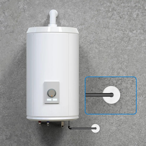 Four Pack Wall Grommets For Cables, 1.57 Inch Diameter, White Plastic Cable Pass Through Covers on tank cable hole