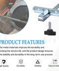 Rip Fence Kit For Circular Saw Offering Straight Shooting Guide Alignment No Drama Setup showing metal components and features.