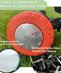 Quick Load Weed Eater Head Replacement For Most Trimmers With Counterclockwise Spin Easy Install Universal Fit Fits Stihl Fs Series Husqvarna 300 500 Echo Srm EGO DeWalt Worx And More Orange shown with durable aluminum and composite construction