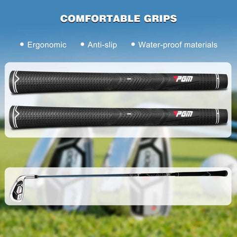 Single 7 Iron Golf Club For Men Right Handed Forgiving Design With Graphite Shaft And Easy Control Grip display with ergonomic grip