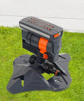 Oscillating Sprinkler Irrigator For Outdoor Watering System Adjustable Nozzle Delivers Even Coverage For Lawn Garden Beds