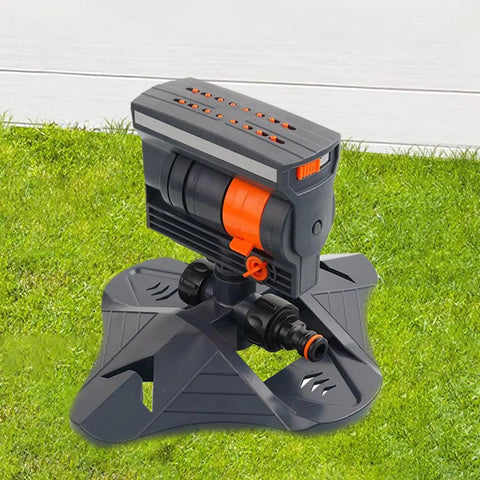 Oscillating Sprinkler Irrigator For Outdoor Watering System Adjustable Nozzle Delivers Even Coverage For Lawn Garden Beds