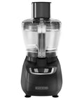8 Cup Food Processor With Pusher And Food Chute, Big Work Bowl For Easy Slicing And Shredding, Dishwasher Safe Removable Parts