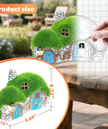 Chill Solar Garden Figurine Light Statue For Outdoor Yard Decor Resin Handmade with solar lights, size shown on drawing pad.