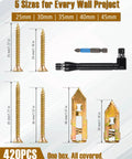 180 Piece No Drill Self Drilling Drywall Anchors And Screws Kit With 4 Lengths 25 30 35 40mm Heavy Duty Zinc Alloy Hollow Wall Anchors For Sheetrock Plasterboard 0.47 By 1.18 Inch, assorted sizes shown
