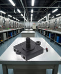 4 Position Rotary Heater Blower Switch With 3 Speed Settings on industrial table in factory setting