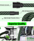 Make Quick Work Of Any Mess With This Beefy Heavy Duty Dust Extractor Hose Compatible With Festool Ct Shop Vacs 3.5 Meter Long D27 32mm Smooth Suction Tubing, showing D27 tapered head detail.