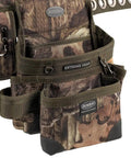 Three Bag Tool Bag Set With Suspenders In Mossy Oak Camo Heavy Duty 1680D Poly Fabric LoadBear Stretch Suspension detail
