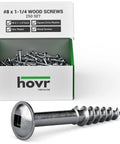 Pocket Screws No 8 One And A Quarter Inch Zinc Plated Square Drive Washer Head for woodworking and DIY, 250 pack