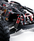 Close-up of Stiffer Bearing Steel RC Shock Springs Set For Arrma 6S RC Trucks Including Kraton Notorious Fireteam