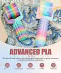 Detachable Roller Tool With Ergonomic Grip For Painting Projects No Sweat Smooth Operator rolling accessory colorful design.