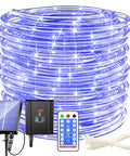Solar Rope Lights Outdoor Waterproof, 39.37 Feet Copper Wire With Clear PVC Tubing, Flexible And Durable for Garden Decor