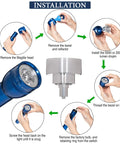 Installation guide for Beef Up Your Maglite With a 2500 Lumen LED Conversion Kit Featuring 12 LED Emitters Replacement Module Fits 3 or 4 D Cell Flashlights High Power Beam Upgrade For Long Reach and Wide Flood.