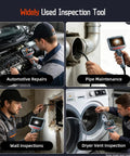 Two Way Articulating Borescope With 1080P HD Endoscope Camera used for automotive pipe wall dryer inspections