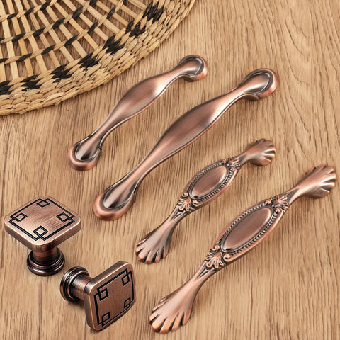 5 Inch Brushed Antique Copper Cabinet Pulls Set Of 10 Solid Arch Drawer Handles For Kitchen Cabinets And Dressers Durable Hardware