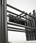 Chair Storage Rack Wall Mounted Organizer And Hanger System for Home And Garage Heavy Duty Steel in basement utility room