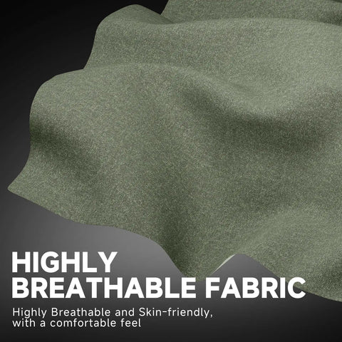 Close-up of green breathable fabric for All Day Comfort Fabric Gaming Chair Built For Long Gaming Sessions With Pocket Spring Cushion For Office And Grind Time Sessions Ergonomic High Back Desk Chair With Linkage Armrests And Adjustable Recline.