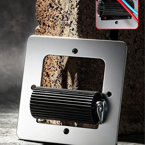 Pro Grade Wire Pulling Tool With Rotating Rollers Cable Guide Roller For Easy Low Friction Threading Through Junction Boxes And Conduits In Residential And Commercial Wiring Projects, metal roller plate