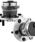 Pair Rear Wheel Bearing And Hub Assembly For Mazda 3 2004 To 2013 And Mazda 5 2006 To 2017 Pro Grade Durable Wheel Hub Replacement Kit