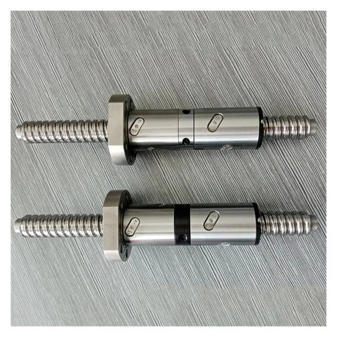 High Precision C5 Rolling Ball Screw DFU2005 Machined Adjustable Double Nut RM2005 Kit For CNC Parts 700mm length view.
