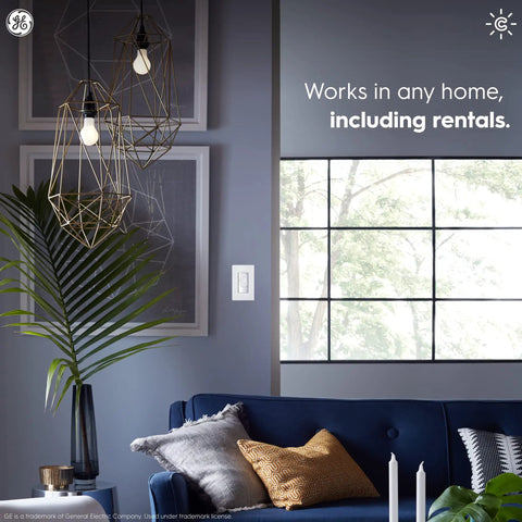 Cync Dimmer Smart Switch Wire Free With Bluetooth Control And White Tones No Wiring Required Touch Light Switch on wall