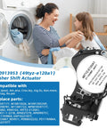 Washer Shift Actuator Replacement For Whirlpool Maytag Kenmore Amana And More W10597177 W10913953 VP2 display with specifications.