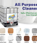 Hypochlorous Acid 500 PPM Multipurpose Cleaner For Home Use Clean Floors Counters Appliances And More With A Non Toxic Family Safe Pet Friendly Formula Ideal For Kitchens Bathrooms Refrigerators And Surfaces, IBC container