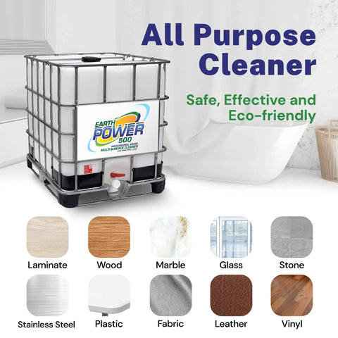 Hypochlorous Acid 500 PPM Multipurpose Cleaner For Home Use Clean Floors Counters Appliances And More With A Non Toxic Family Safe Pet Friendly Formula Ideal For Kitchens Bathrooms Refrigerators And Surfaces, IBC container