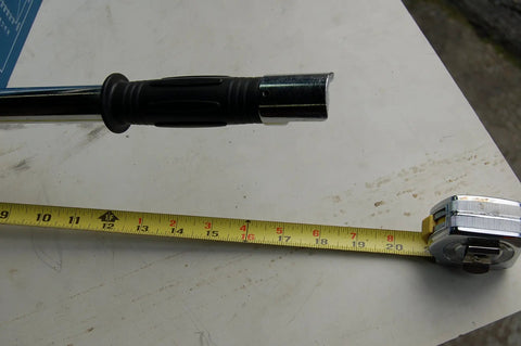 Top Shelf 2000Kg Magnetic Lifter Four Thousand Four Hundred Pound Steel Grabber Hoist with measuring tape and handle detail.