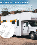 Top Shelf Six Inch T Style Entry Door Keeper Holds Your Camper Or Rv Outer Wall Tight While Keeping The Main Entrance Free For Hot Grills And Weekend Campouts on RV