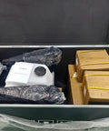Workhorse Crop Sprayer Drone With 8 Gallon Payload For Granule Spreading And Seed Sowing parts in open shipping case