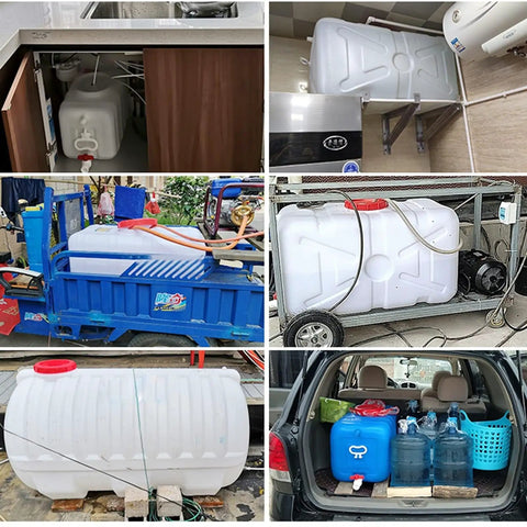 Leak Proof Water Storage Tank 45L Large Capacity Heavy Duty Easy Clean With Tight Sealing Durable High Density Polyethylene in various settings