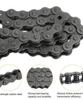 Number 50 Roller Chain 57 Links Three Feet Long Five Eighth Inch Pitch Carbon Steel Chain For Excavators And Tractors