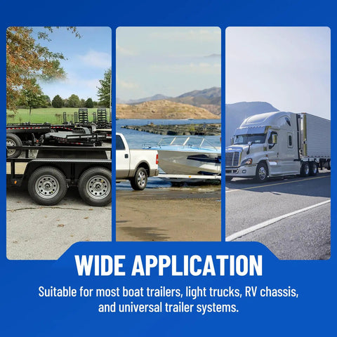 Wide application for trucks, boat trailers with Heavy Duty 4 Pack Square U Bolts For 2.5 Inch Wide Leaf Springs, Galvanized Steel U Bolt Brackets With Plates