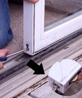 Two Pack Tandem Roller Assembly For Sliding Glass Doors Replacement And Patio Glass Door Repair Fix Smooth Sliding With Durable Wheel Set Compatible With DR-269-SP, metal roller installed on sliding glass door track