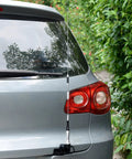 Vehicle Mobile Ham Radio Antenna For VHF UHF 136-174MHz And 400-470MHz With Lip Mount Bracket on car trunk