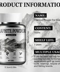 Charcoal Powder for Drawing Graphite Powder jar 150ml with mountain design, fine texture, strong adhesion, multi-use information.