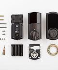 SmartCode 915 Touchscreen Electronic Deadbolt With Smart Key UL Listed Illuminated Keypad Auto Lock After 30 Seconds components